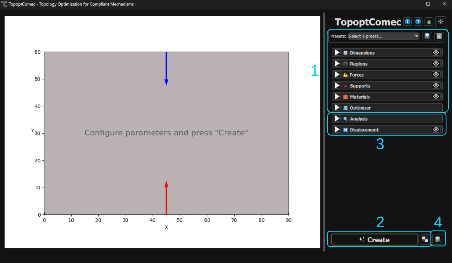 TopoptComec Design Workflow Diagrams
